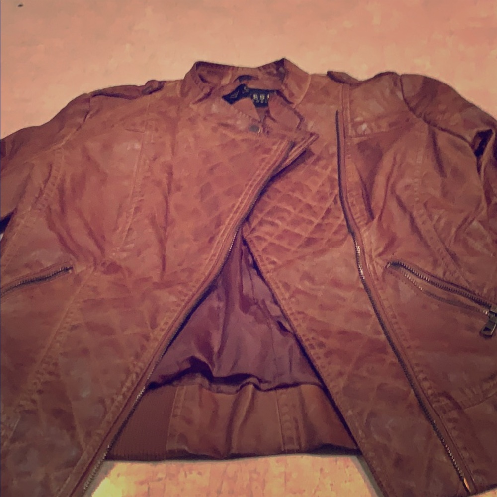 Leather jacket